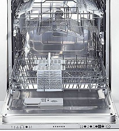 S600DW Fully Integrated Dishwasher in White