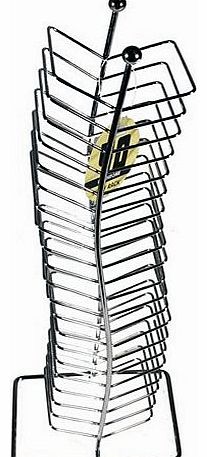 Strand CD 40 Chrome Wavy Tower Rack