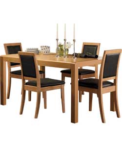 STRAND Dining Table and 4 Chairs