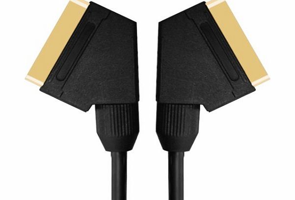 Strand Gold Plated SCART to SCART Lead 5m