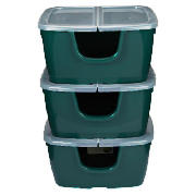 Strata Recycling Crates 3pack