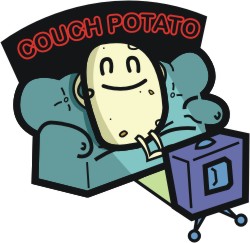 Street Shirts Couch Potato