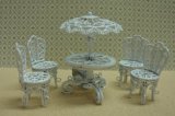 Streets Ahead Dolls House Garden Table and Chairs 1:24 scale