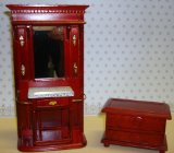 Streets Ahead Dolls House Hall Stand and Chest