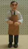 Streets Ahead Dolls House Man With Apron 1:24 scale