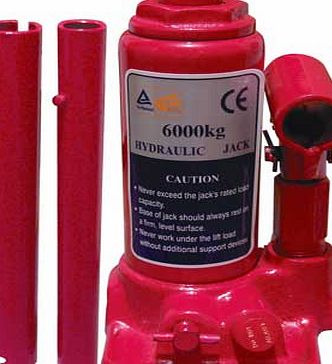 Streetwize 6 Tonne Hydraulic Bottle Jack