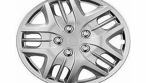 Streetwize Set of 4 Phantom Car Wheel Trims - 15