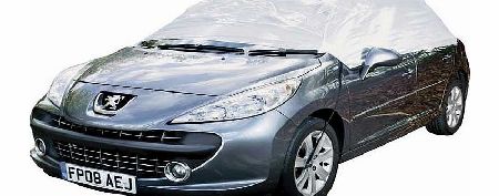 Streetwize Silver Car Top Cover - Medium