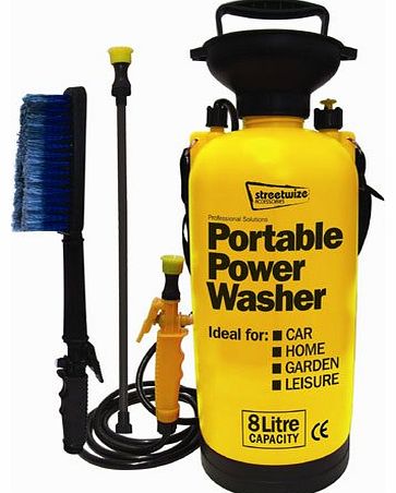 Streetwize SWPW Portable Power Pump Pressure Washer Car Jet Wash
