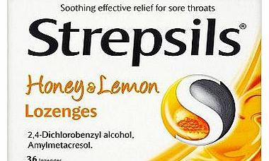 Strepsils Honey and Lemon - 36 lozenges 10068065
