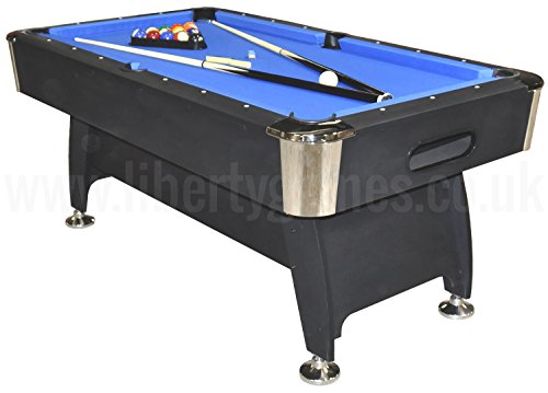 Pro American Deluxe 6ft Pool Table with Blue Cloth