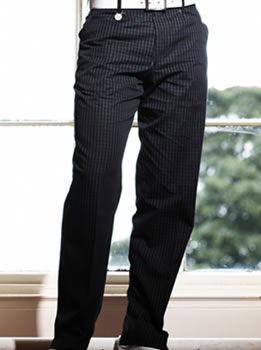 Stromberg Golf Trousers Amarilla Black/White