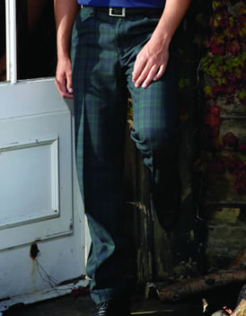 stromberg Golf Trousers HP Teflon Blackwatch Tartan