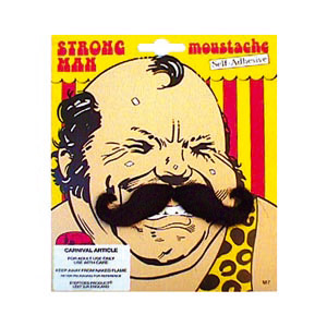 Strongman moustache