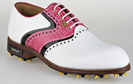 Golf and#39;08 DCC Classic Golf Shoe White/Pink