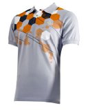 Stuburt Puma Graphic Polo Grey Violet XL
