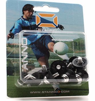 Studs  Aluminium/Nylon Football Studs - Pack of 12