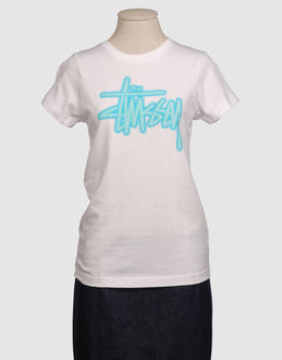 STUSSY TOPWEAR Short sleeve t-shirts WOMEN on YOOX.COM