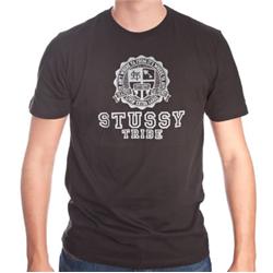 STUSSY Tribe Seal Authentic T-Shirt - Black