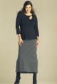 tweed skirt - 35ins