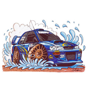 subaru Impreza Kids T-shirt