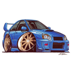 subaru Impreza STI Kids T-shirt