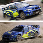 Impreza WRC Twin Car Set - 2008 - #5 P.