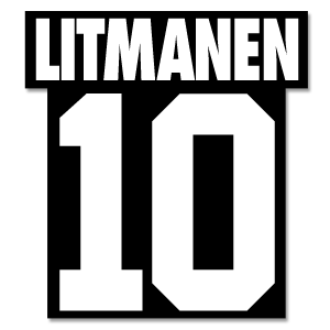 1995 Ajax European Final Litmanen 10 Flock Name