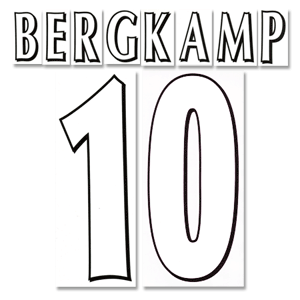 SubsideUK Bergkamp 10 - Premier Printed Flock Name and