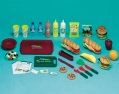 SUBWAY 68-piece play food set
