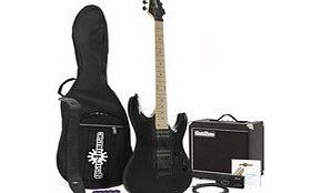 SubZero Lincoln 33 Electric Guitar   Line 6 Spider IV 15 Pack