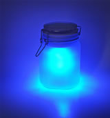 Suck Uk Moon Jar - glows blue at night