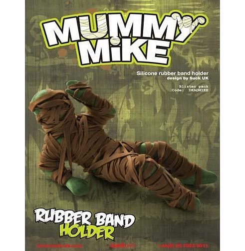 SUCK UK Mummy Mike Rubber-band Holder