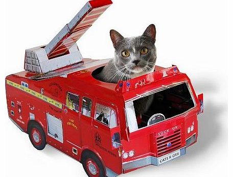 Suck UK  Cat Play house - Fire Engine