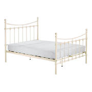Suffolk Double Bedstead- Cream