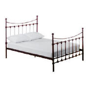 Suffolk Double Metal Bedstead- Black