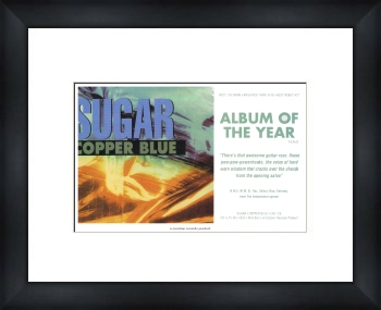 SUGAR Copper Blue - Custom Framed Original Ad