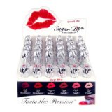 Sugar Lips Erotic Cosmetics Sugar Lips Lipstick (24 pc. Display)