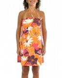 Sugar Lips It Sy BitsyDress,Roxy,Vintage Orange,Medium