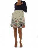 Sugar Lips Runaway LoversDress,Roxy,Ivory,Small