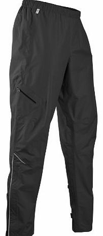 Mens RPM Waterproof Cycling Trousers - Black, Large