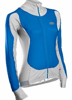 Sugoi RS WOMENS ZERO LONG SLEEVE JERSEY Blue and