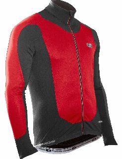 Sugoi RS ZERO LONG SLEEVE JERSEY IN Red and Black