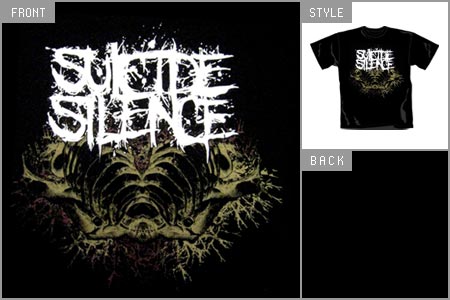 Suicide Silence (Ribcage) T-shirt mco_SUS102