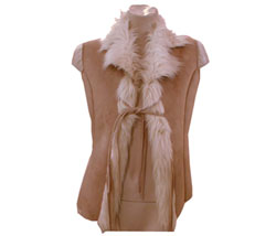 Fur gilet