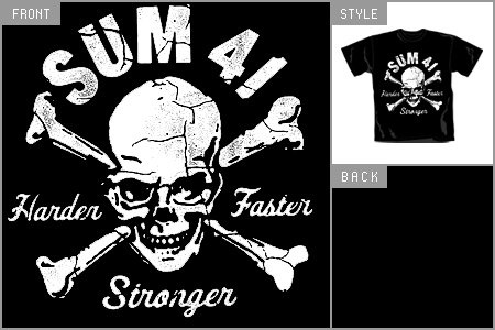 Sum 41 (Skull And Crossbones) T-Shirts