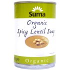 Suma Case of 12 Suma Organic Spicy Lentil Soup 400g