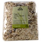 Suma Case of 6 Suma Prepacks Organic De Luxe Muesli 1kg