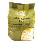Suma Prepacks Organic White Basmati Rice 500g