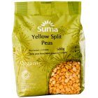 Suma Prepacks Organic Yellow Split Peas 500g